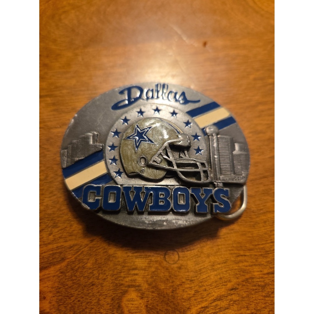 Vintage 1994 Dallas Cowboys NFL Limited Edition Siskiyou Belt Buckle #3103/10000